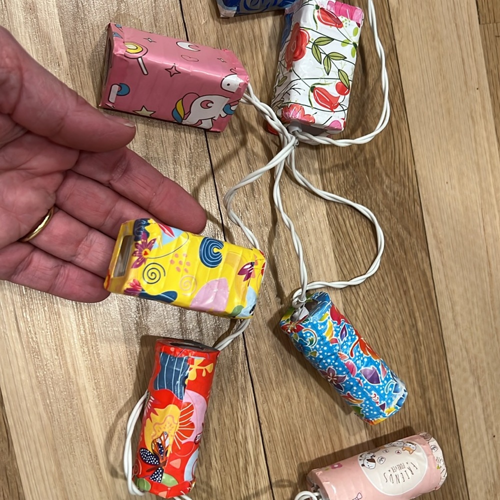 NWT String Lights / Paper Shapes Handmade - Picture 5 of 5